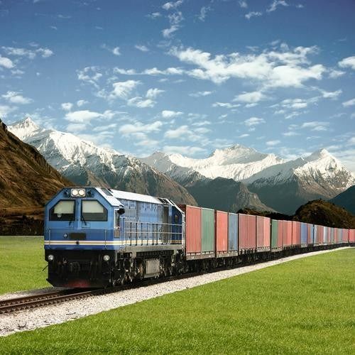 Pengiriman Kereta Jalur Kereta Api Dari China Ke Eropa Rute Ekspres FCL Atau LCL International Rail Freight