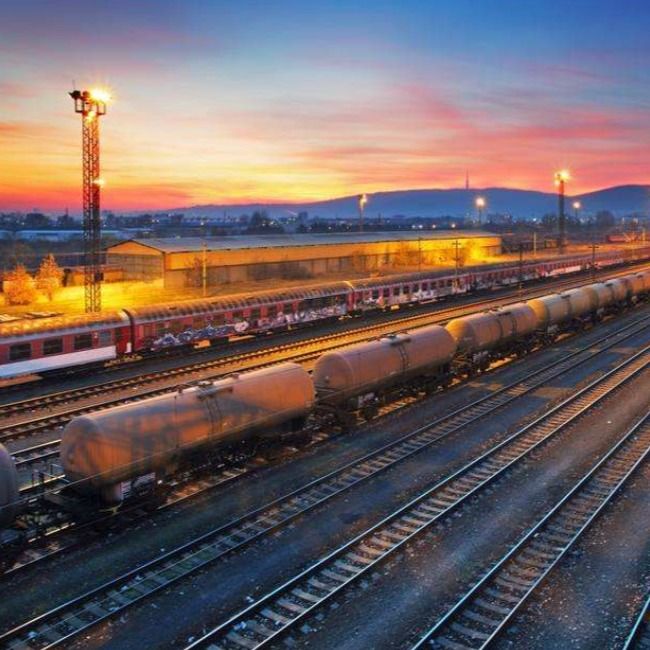 Cargo Door To Door Layanan Pengiriman Kontainer Internasional Kereta Api Dari Cina Ke Pakistan