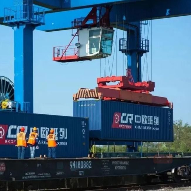 DDP Rail Freight Forwarding Companies Cina Ke Belarus Eropa Layanan Door To Door