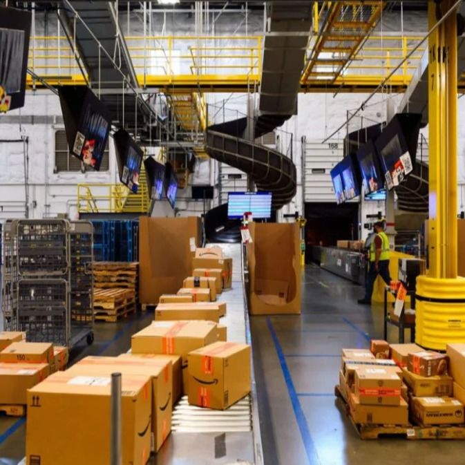 China Yiwu Ke US E-Commerce Transportasi Rumah Proses Bisnis Dropshipping Amazon FBA