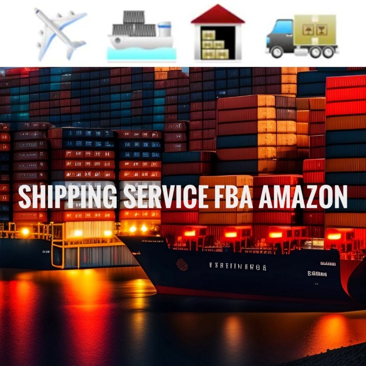 Amazon FBA Dropshipping DDP Dan DDU Layanan Pengiriman Pintu ke Pintu Dengan Pengiriman